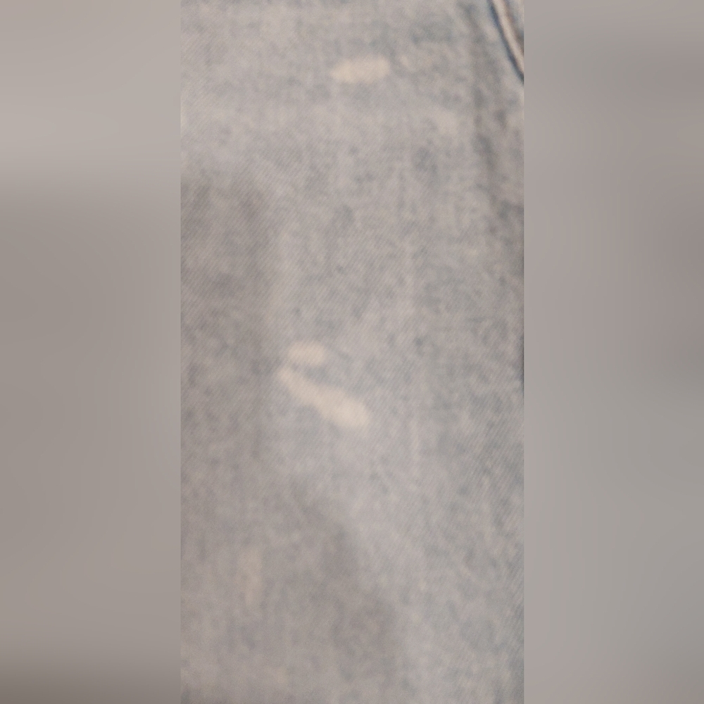 Zara Blue Skinny Jeans Trendy Distressed Design - Picture 6 of 8
